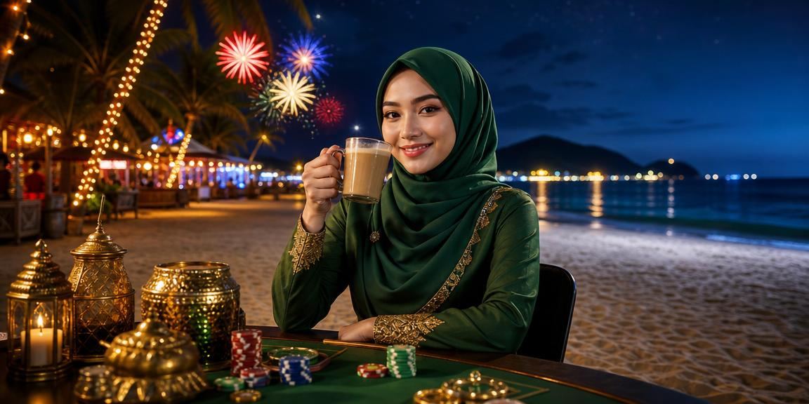 Pengguna bermain aplikasi kasino jackpot di Langkawi
