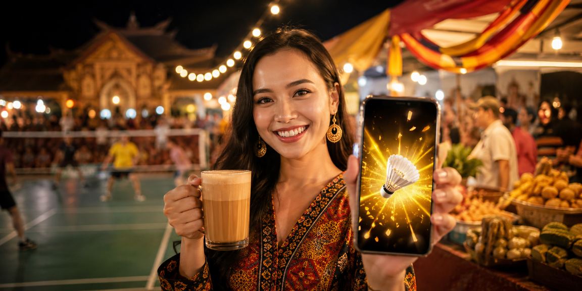 Pemain esport menggunakan peranti mudah alih di Sarawak Malaysia